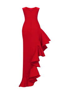 Carmen in Crimson Red