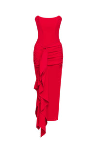 Audrey in Crimson Red
