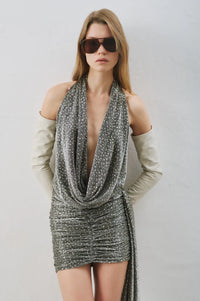 Riri in Silver Cadilac