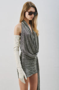 Riri in Silver Cadilac