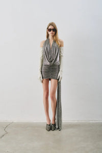 Riri in Silver Cadilac